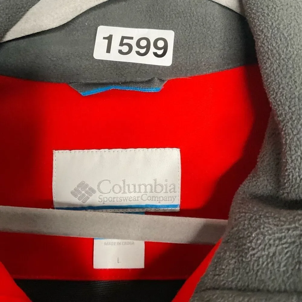 Vintage Columbia Jacket Men's Large Depictor Softshell Omni Shield Full Zip Y2K‎